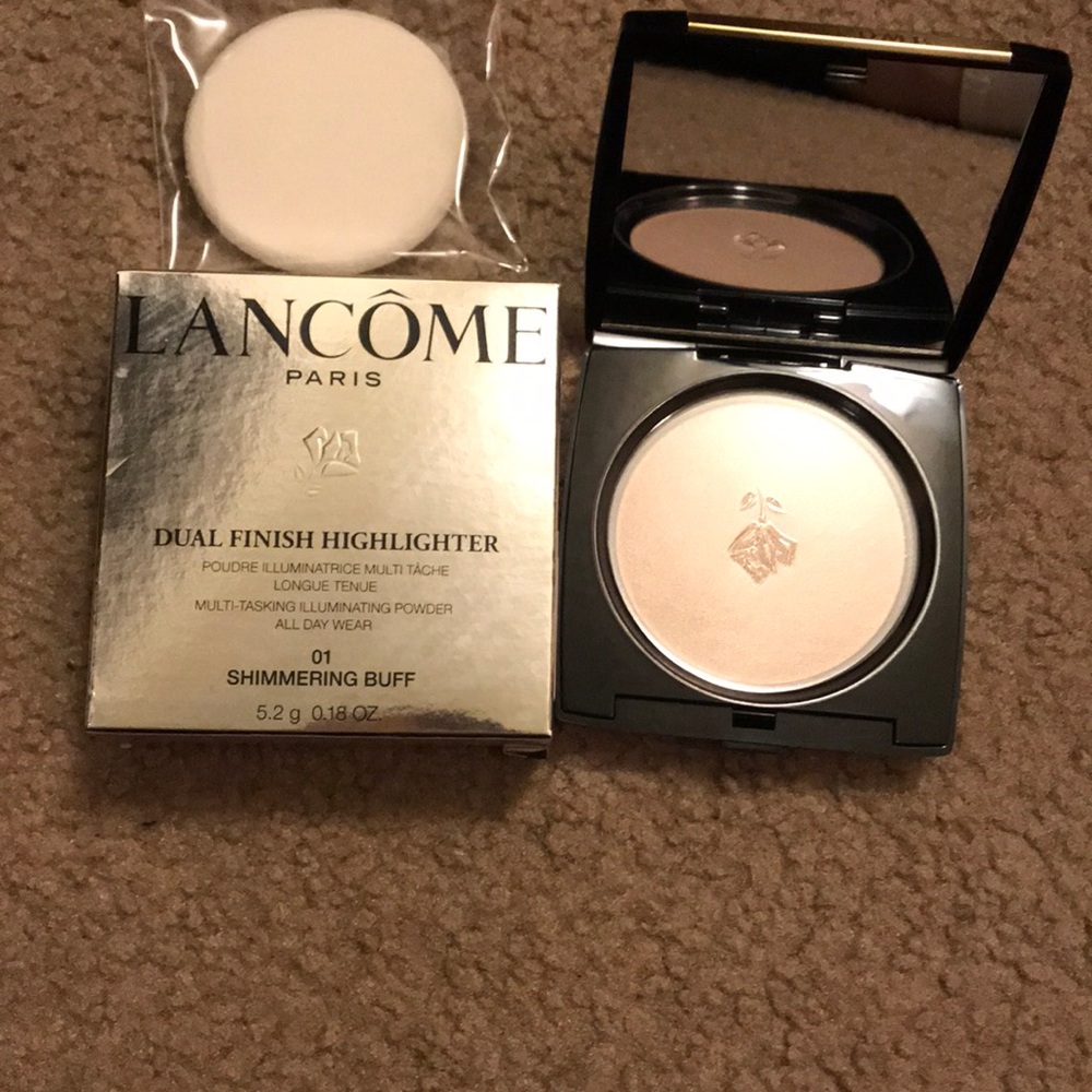 Lancome Dual Finish Highlighter 01 Shimmering Buff